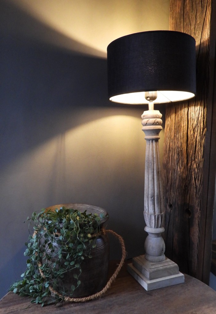 houten lampenvoet 50cm: lampenkap | Erve Smit | Hét Nº