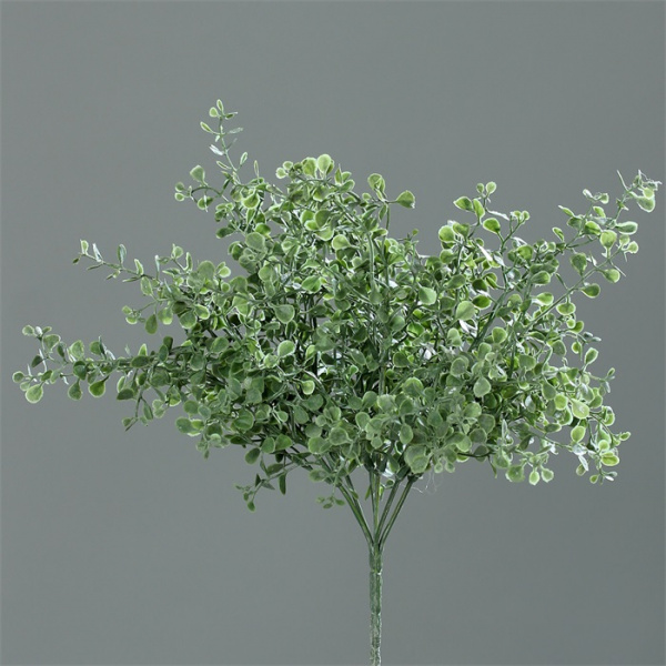 Gingko-bush mini 25 cm frosted flocked | Erve Smit Landelijke decoratie